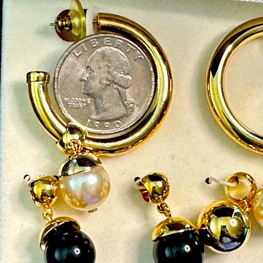 Vintage Versatile Earring Set - image 4